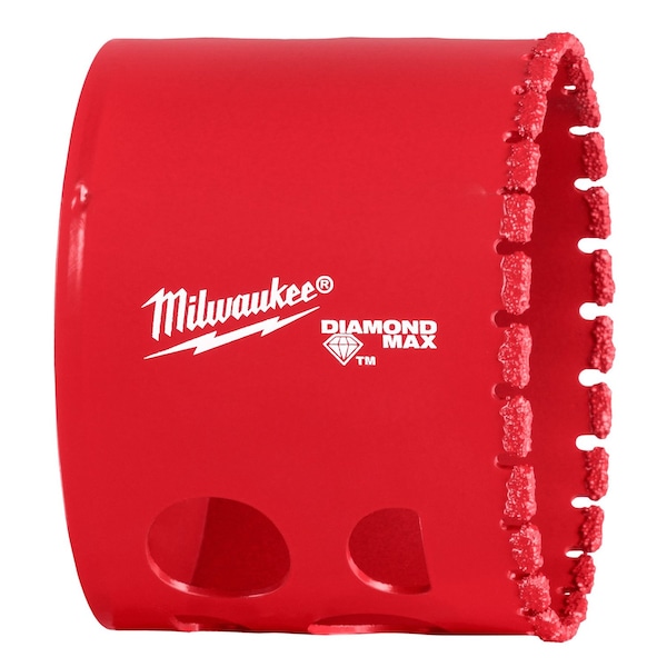 Milwaukee Tool 2-1/4" DIAMOND MAX Hole Saw 49-56-5652 - main