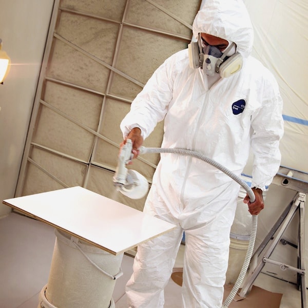 Dupont Trimaco Tyvek 2XL Painters Coverall with Hood & Boots 141242/12 - main