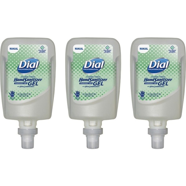 Dial Professional Hand Sanitizer, Gel, 1173mL Size, PK3 16706 - main