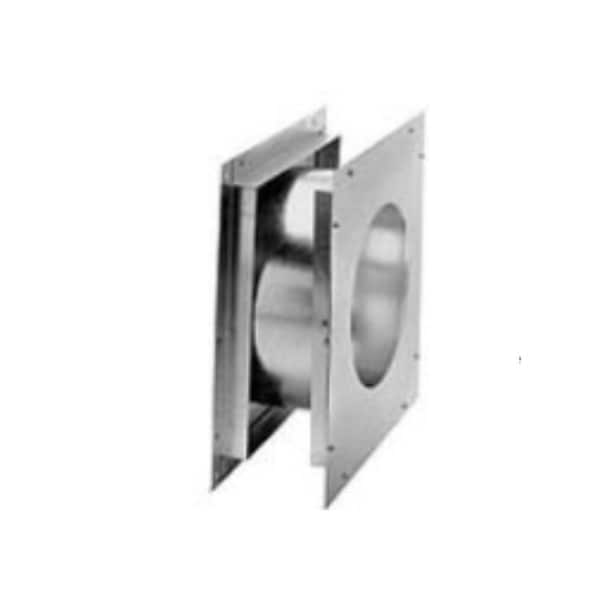 Blueprints 12.5 x 14.5 in. Wall Thimble Direct Vent Pipe for Gas Fireplaces BL2934433 - main