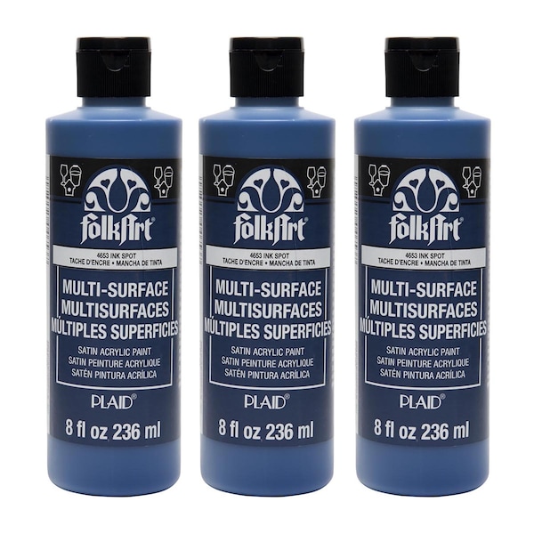 Folkart Acrylic Paint, Satin, Acrylic Base, Ink Spot 4653 - main