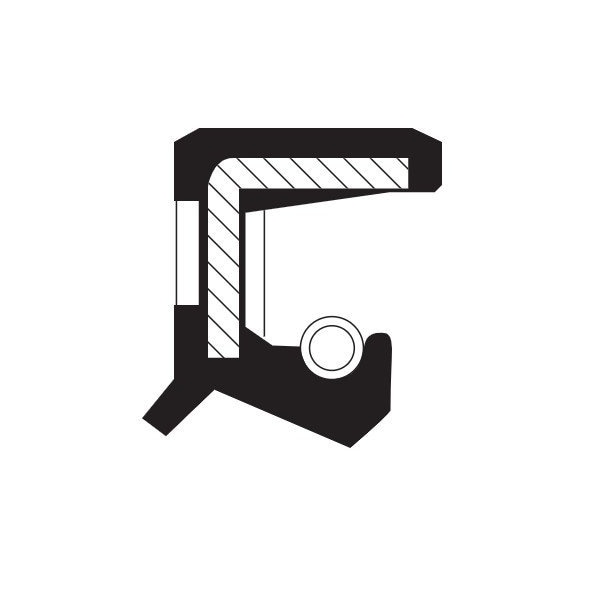 Harwal Seals Rubber Covered Steel Viton Shaft Seal 203506ADLPV - main