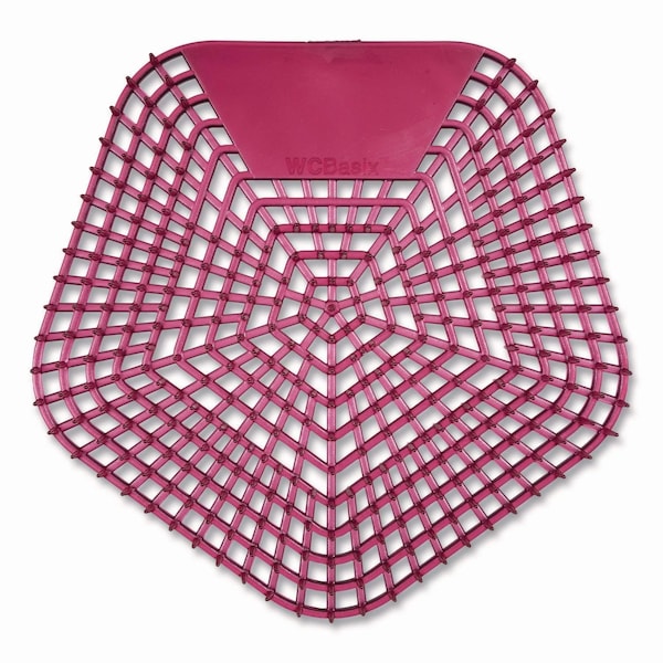 Boardwalk Anti-Splash Urinal Screen, Apple Cinnamon Scent, Red, 0.11 oz, 10PK WCBX-P-010I010I-01-AAS80- - main