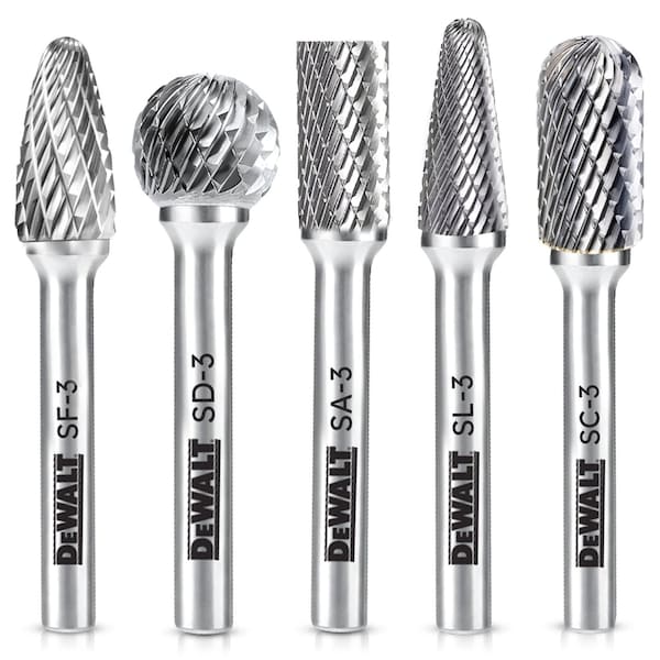 Dewalt CARBIDE BURRS SIZE 3, 5PK DXCBTJ3-5 - main