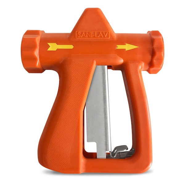Sani-Lav Spray Nozzle, 5 15/16" L, 3/4" Sz, Orange NP10 - main