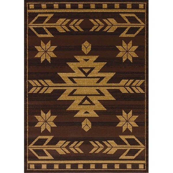 United Weavers 1 ft. 10 in. x 3 ft. Affinity Teton Accent Rug, Brown 750 00150 24 - main