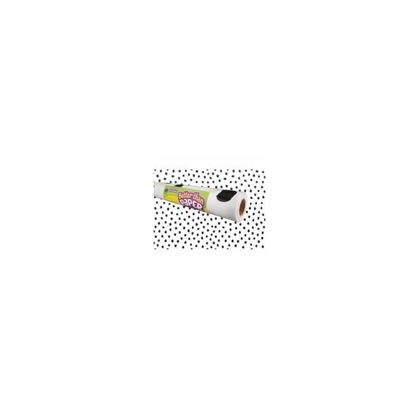 Teacher Created Resources Better Than Paper Board Roll - Bulletin Board, Classroom - 48in Width x 12 ft Length - Black Dots 77460 - main