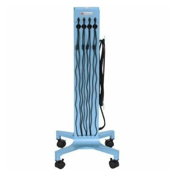 Bretford CUBE TOWER, 8X USBC PREWIRE, SKY CTWR800USBC-SKY - main