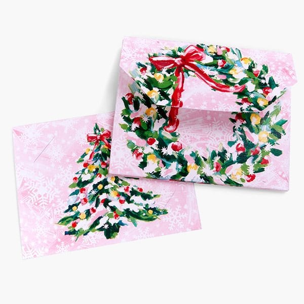Nashville Wraps Pink Christmas Gift Card Holders, 4.5 X 3.5 X 3/8, 12PK GCHPC - main