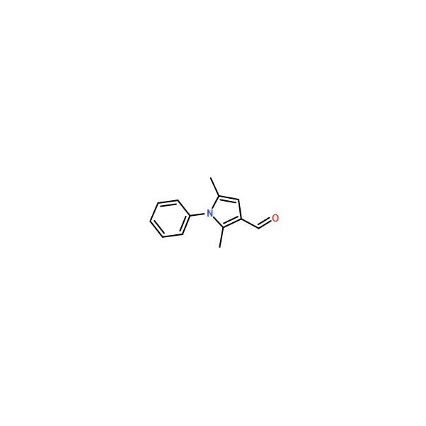 Ak Scientific 2, 5-Dimethyl-1-phenyl-1H-pyrrole-3-carbaldehyde (1g), CAS 83-18-1 0260AF-1g - main