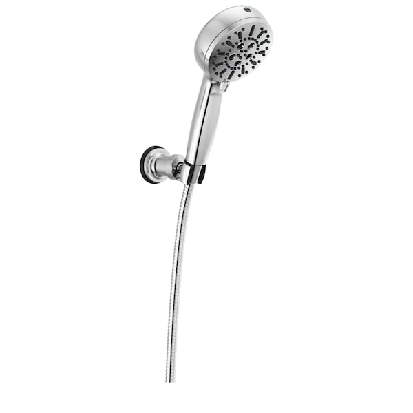 Delta Universal Showering Components 7-Setting Wall Mount Hand Shower With Cleaning Spray In Chrome 55884-PR - main