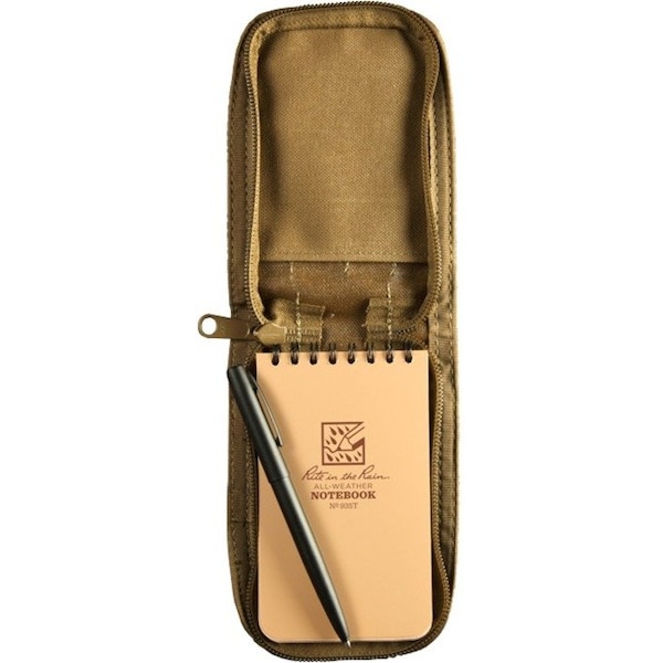 Rite In The Rain Notebook Kit, 50 Sheets, Tan Cover, 20lb 935T-KIT - main