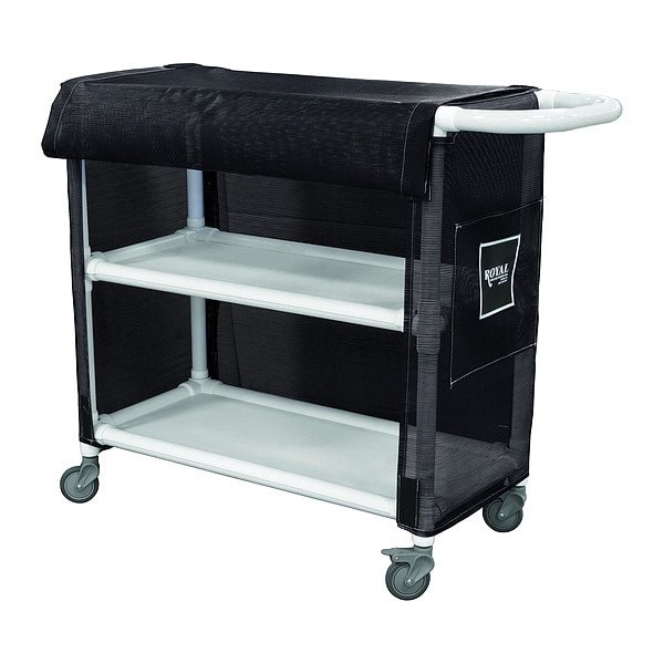Royal Basket Trucks Linen Cart, 600 lb Capac., 32" L G32-KKX-L2A-3ULN - main