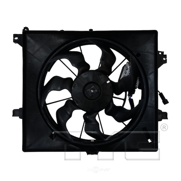 Tyc Dual Radiator And Condenser Fan Assembly 623780 - main