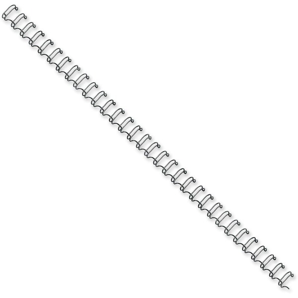 Fellowes SPINES, WIRE, 1/4in, 32-HOLE, BK, 20PK 52539 - main
