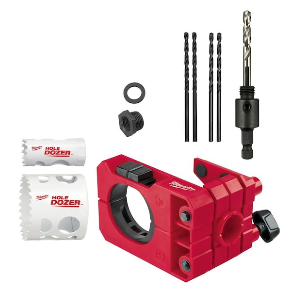 Milwaukee Tool HOLE DOZER Door Lock Installation Hole Saw Kit 49-22-4073 - main