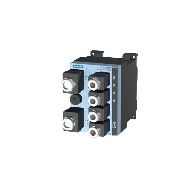 Siemens SCALANCE X204IRT PRO managed IE IRT switch with degree of protection 6GK5204-0JA10-2BA6 - main