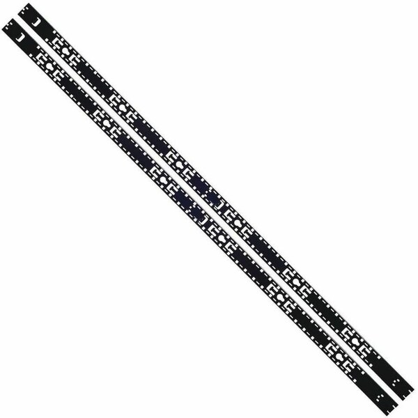 Eaton Tripp Lite Series SmartRack Rack Enclosure Single-Width Vertical Equipment Management Bars, 45U, 1 SRVRTBAR45SGL - main