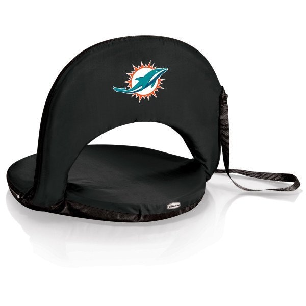 Picnic Time Family Of Brands NFL Miami Dolphins - Oniva Portable Reclining Seat 626-00-179-174-2 - main