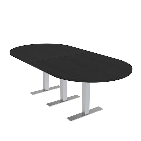 Skutchi Designs 8 Person Conference Table With Power Unit | 8' Racetrack Table | Harmony Series HAR-RAC-48X96-T-U999ST19-NA - main