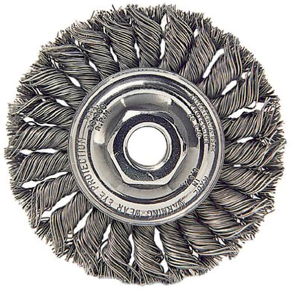 Light House Beauty St-6 6 Inch Stnd Twist Wirewheel .023 5-8 Inch-11 A.H. LI433383 - main
