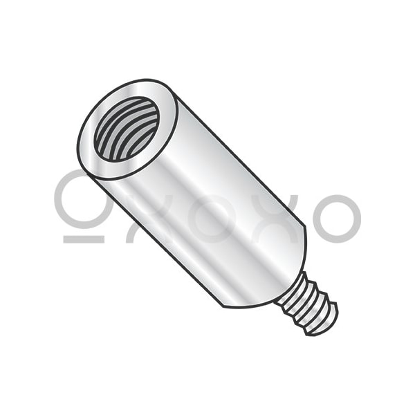 Oxoxo 4-40X3/4 Three Sixteenths Round Male Female Standoff Aluminum, 1000PK 249984 - main