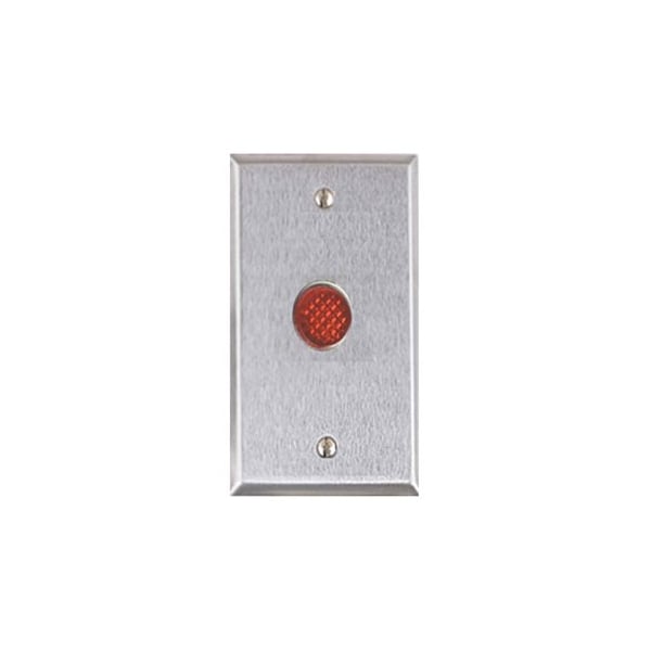 Alarm Controls Wall Plate, Single Gang, Stainless Steel RP-28L - main