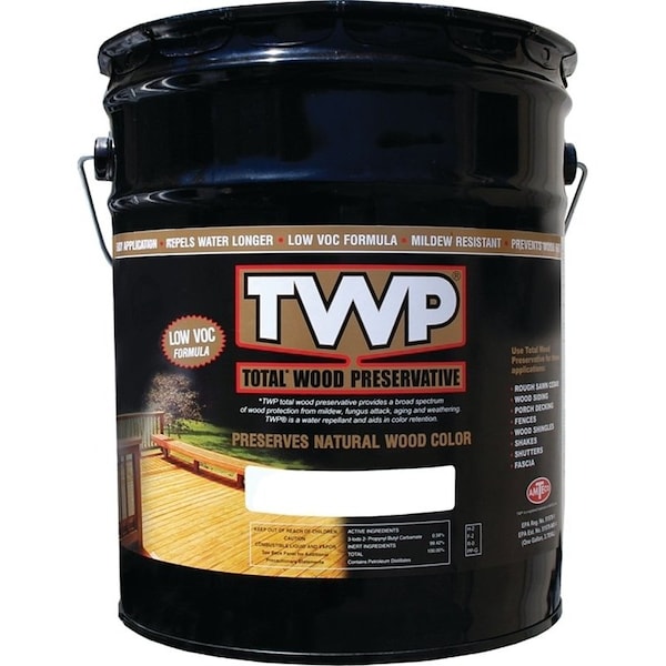 Twp 1500 Series TWP-1502-5 Stain and Wood Preservative, Redwood, 5 gal Can TWP-1502-5 - main
