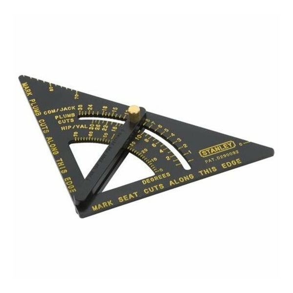 Stanley Quick Square, Alum, 10 3/4x6 3/4, Blk 46-053 - main