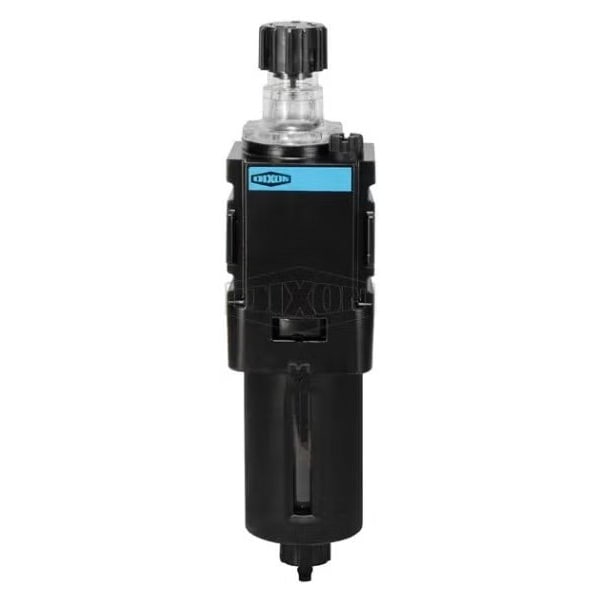 Dixon Wilkerson by EconOmist Miniature Lubricator, 1/4 in Port, 57.5 SCFM Flow Rate, 250 psi Pressure, Zin L08-02AMB - main
