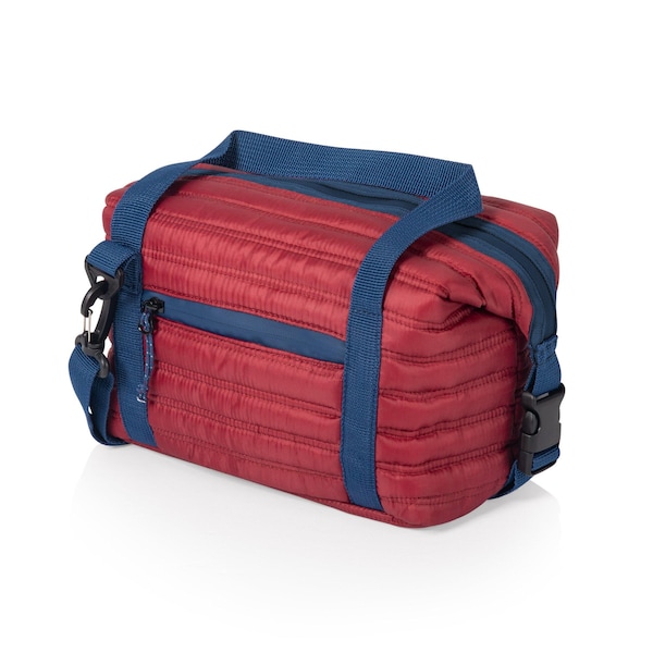 Picnic Time Family Of Brands Midday Quilted Washable Insulated Lunch Bag, Red 513-01-100-000-0 - main