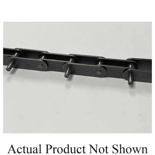 Hkk Chain HKK Double Pitch Riv Standard Conveyor w/D-1 Att Every 2nd P on Pin Link, 2 P, 5/8 Dia x 5/8 W DC080RD1E2P - main