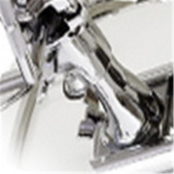 Drum Works Furniture Drum Workshop Bass Drum Receiver Tower Chrome, Chrome DWSP459 - main