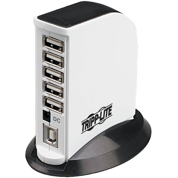 Tripp Lite 7-Port USB 2.0 Hi-Speed Hub, 4-ft. Cable U222-007-R - main
