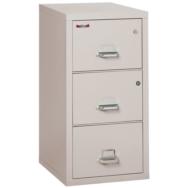 Fireking 3 Drawer, 1 Hr Fire Rated, Vertical, 31" Legal, Safe-In-A-File Platinum 3-2131-CPLSF - main