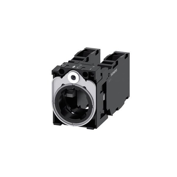 Siemens holder, universal, 3-way, plastic/metal, 1 NO+1 NC, 1 NO+1 NC, screw 3SU1550-1AA10-1LA0 - main