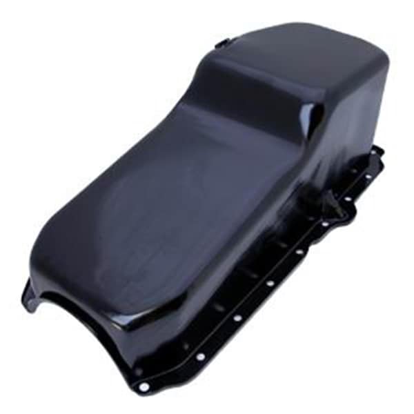Strike3 Black Oil Pan for 1986-Up Small Block Chevy ST3658317 - main