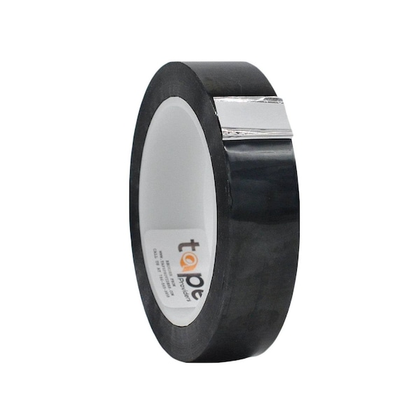 Wod Tape MPFT1 Metalized Polyester Mylar Film Tape Black: 2 in. x 72 yds, 24PK WOD MPFT1-02000-24-72-BLA - main