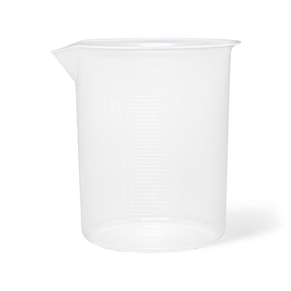 United Scientific Beakers, Wide Spout, Polypropylene, 2000 mL, Autoclavable, Raised Graduations, 3 PK 11116 - main