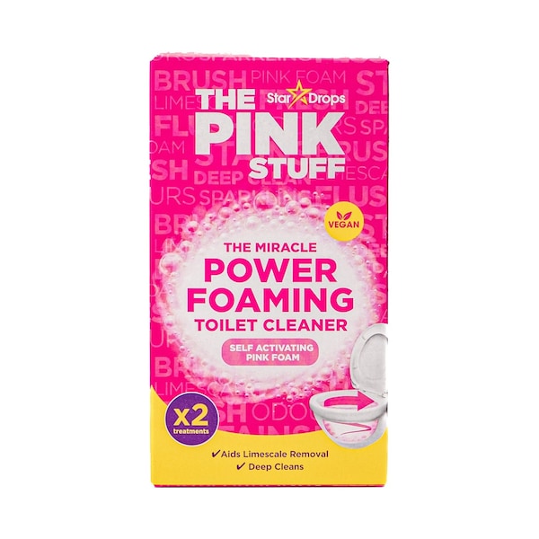 The Pink Stuff Power Foaming Toilet Cleaner, 2PK 824996 - main