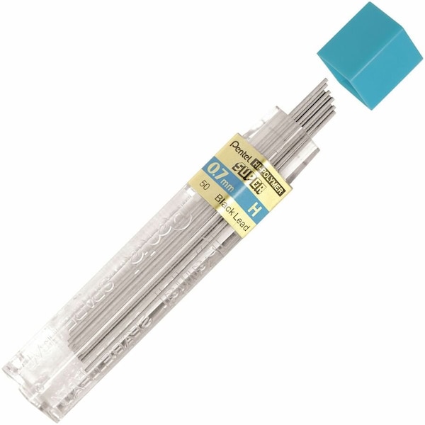 Pentel Lead Refill, H, 0.7 mm, PK12 PEN50H - main
