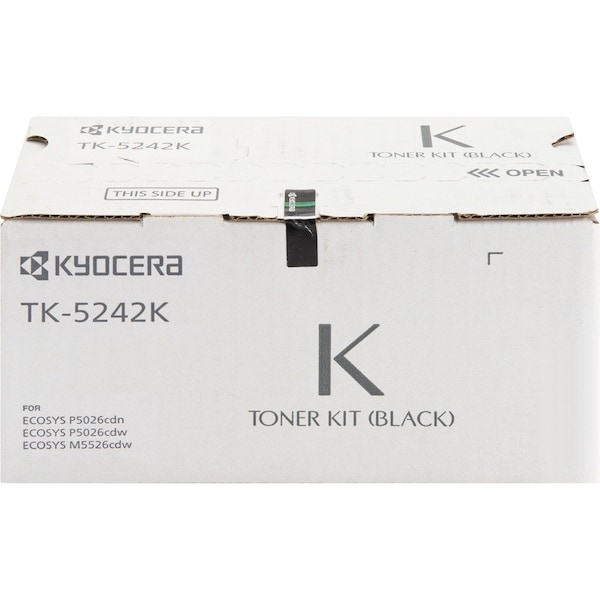 Kyocera Black Toner Cartridge, 4,000 Yield TK-5242K - main