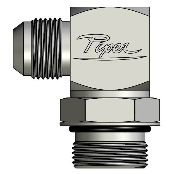 Piper Male JIC to Male O-Ring Boss Adjustable 90 Degree Elbow 1-1/4in. Male JIC-1-1/2in. Male O-Ring Boss 0790-20-24 - main