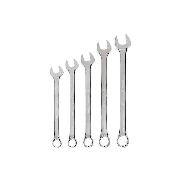 Tekton Combination Wrench Set, 5-Piece (34 - 50 mm, Common Sizes) WCB90214 - main