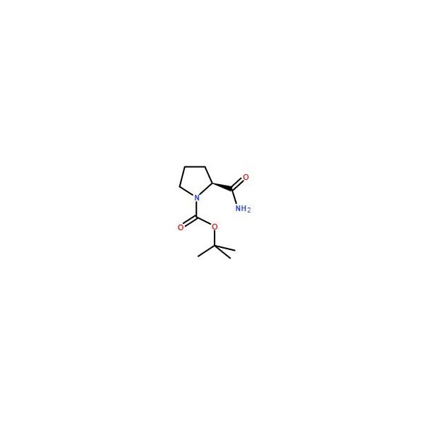 Ak Scientific 1-Boc-L-prolinamide (500g), CAS 35150-07-3 X3038-500g - main