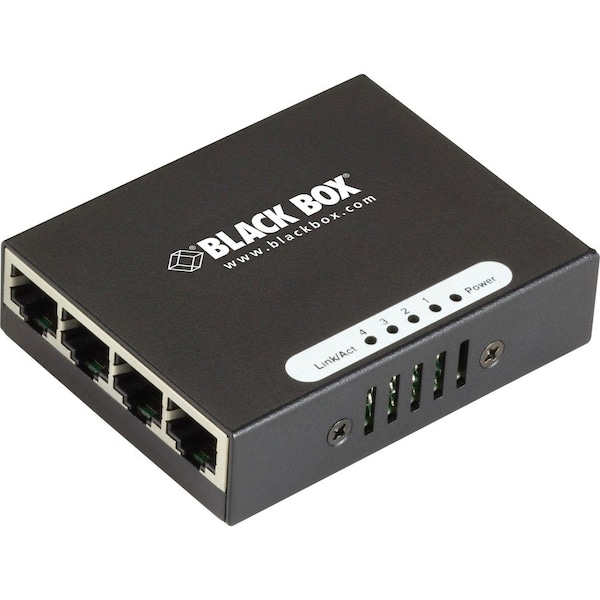 Black Box BLACK BOX Ethernet Switch 4-Port Gigabit Unmanaged 4PT LGB304A - main