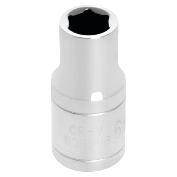 Performance Tool 1/4 In Dr. Socket 6Mm, W36206 W36206 - main
