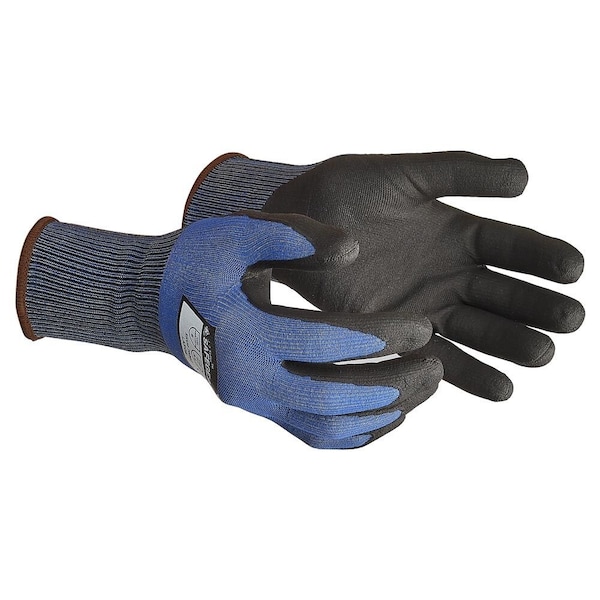 Jj Keller Bladestop Nitrile Micro-Foam Smooth Dip Glove, Small 76858 - main