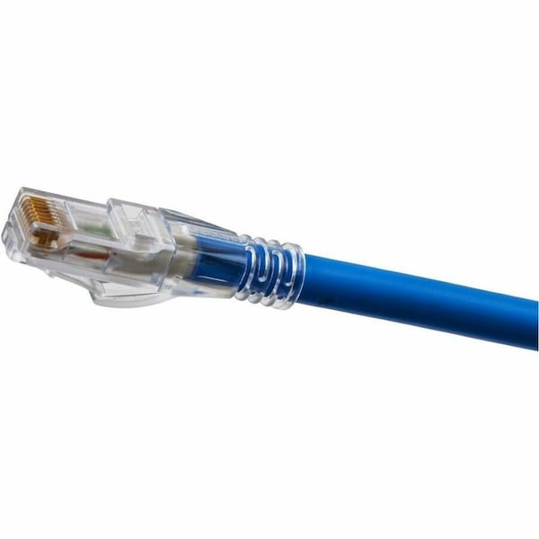 Hubbell Premise Wiring Ethernet Cable, Cat 6A, Blue, 35 ft. HC6AB35 - main