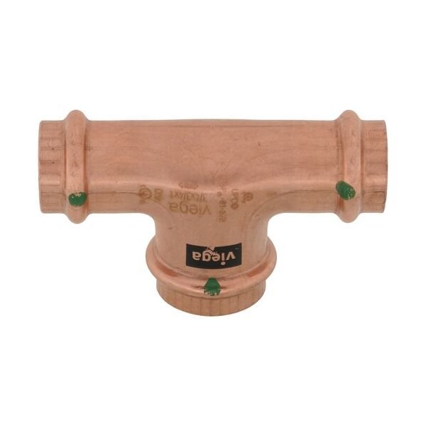 Viega ProPress tee P1 0.75 P2 0.75 P3 1 copper 77407 - main